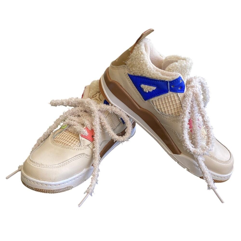 Nike youth Air Jordan 4 Retro Where The Wild Things Are tennis shoes